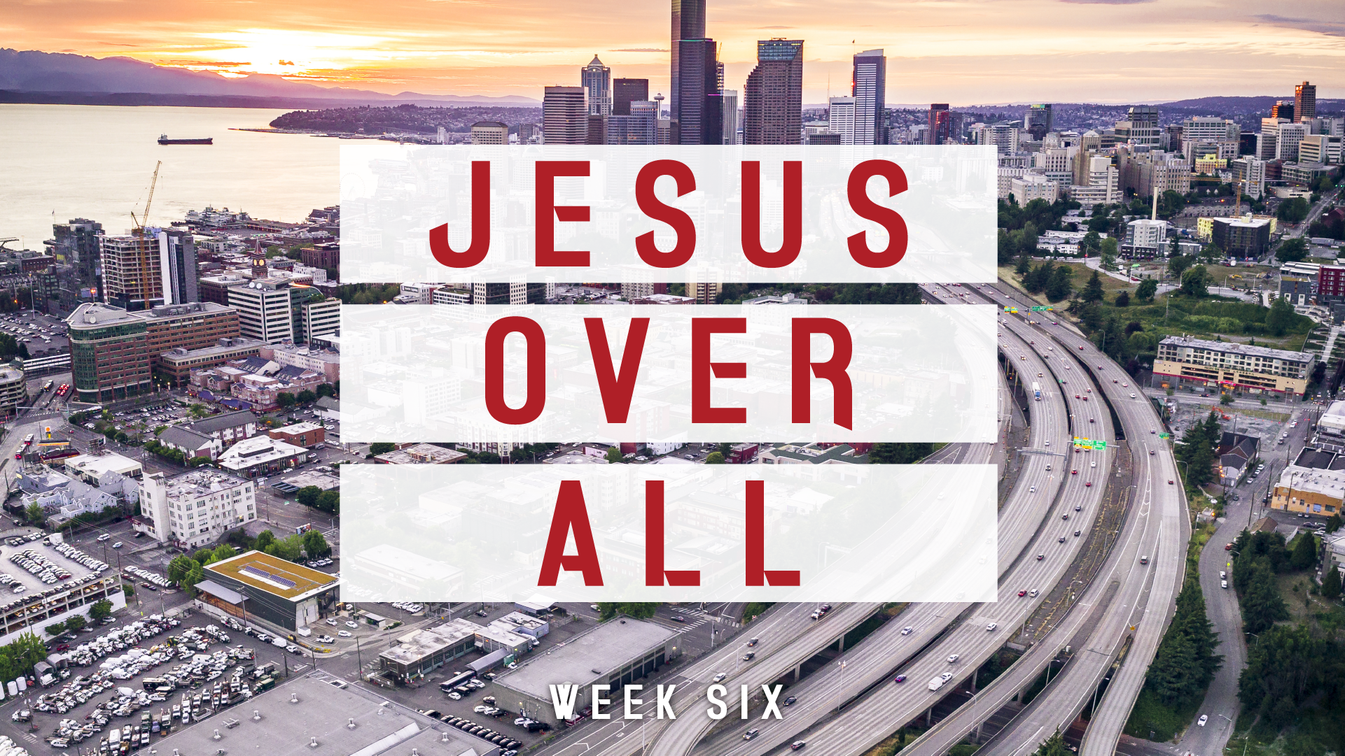 Jesus Over ALL - Week Six (Audio) episode artwork